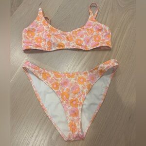 Floral triangl bikini